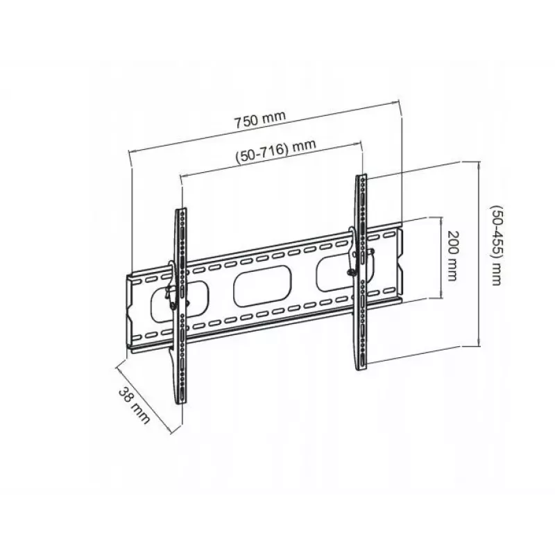 MULTIOFFICE LCD HALTEHALTER 30-50 AR-18