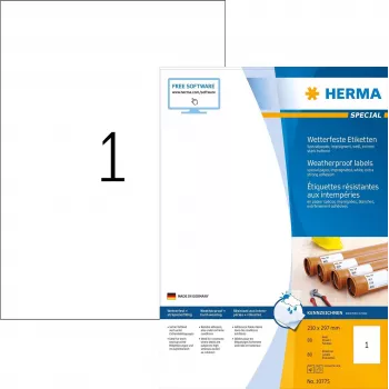 Herma 10775 Weiß