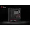PC-Gehäuse SAVIO Noctis Flow RGB — Cube, ATX/Mini-ITX, 3x 120 mm Frontlüfter, Seitenfenster aus gehärtetem Glas, max. GPU 35 cm