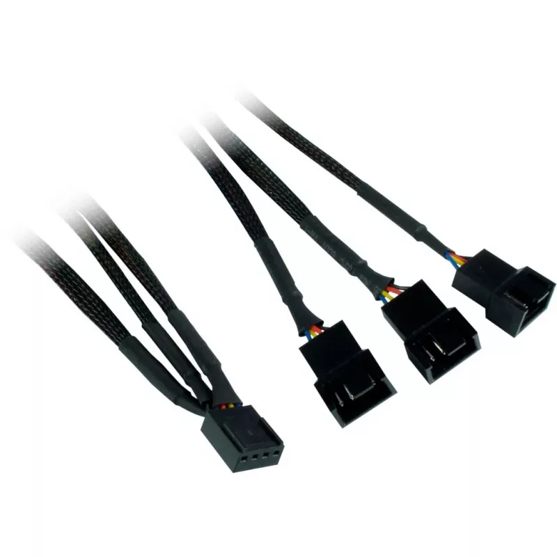 INTER-TECH Argus RGB-Lüfter-Set RS-14 140mm ARGB 3er-Pack Schwarz