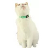 Katzenhalsband ZOLUX CHATOUILLE mit vogelförmigem Anhänger, grün