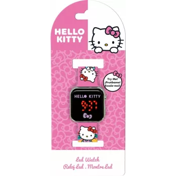 Digitale LED-Uhr jono toys Hello Kitty HK50201 — Kinderarmbanduhr, LED-Zeitanzeige