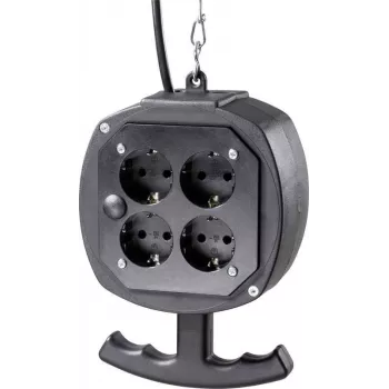 Hängeverteiler AS Schwabe Watzmann ES1 Schwarz IP20, Modell 60971