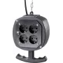 Hängeverteiler AS Schwabe Watzmann ES1 Schwarz IP20, Modell 60971