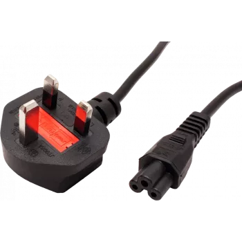 Value 19.99.2016 Netzkabel Schwarz 1,8 m BS 1363 IEC 320 (19.99.2016)