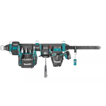 Makita E-15235 Heavy-Duty-Werkzeuggürtel-Set mit Tragetaschen