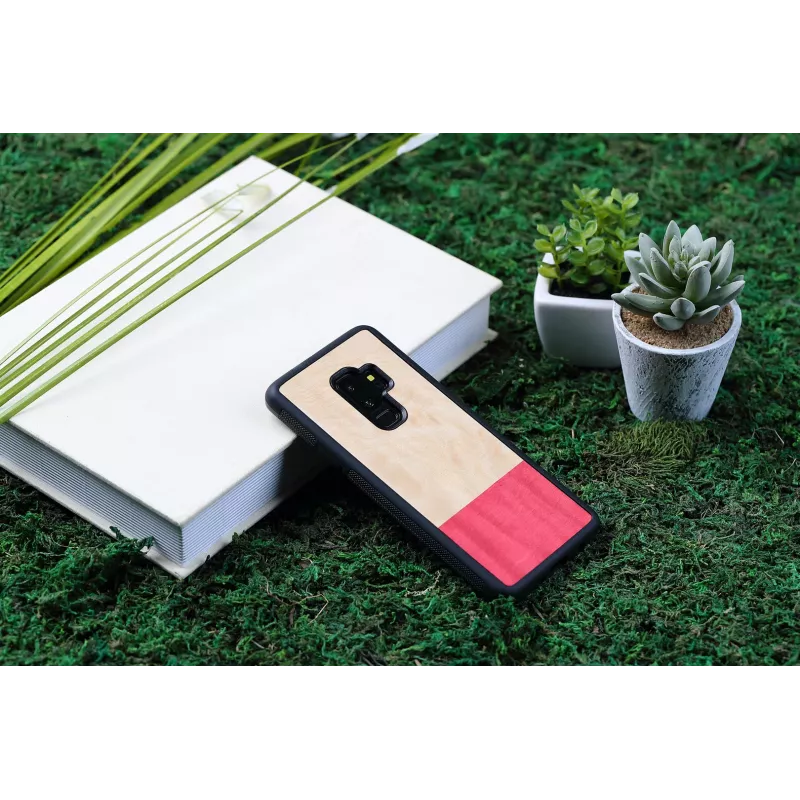 Smartphone-Hülle man and wood Galaxy S9 Plus miss match Schwarz — Schutzhülle für Samsung Galaxy S9+