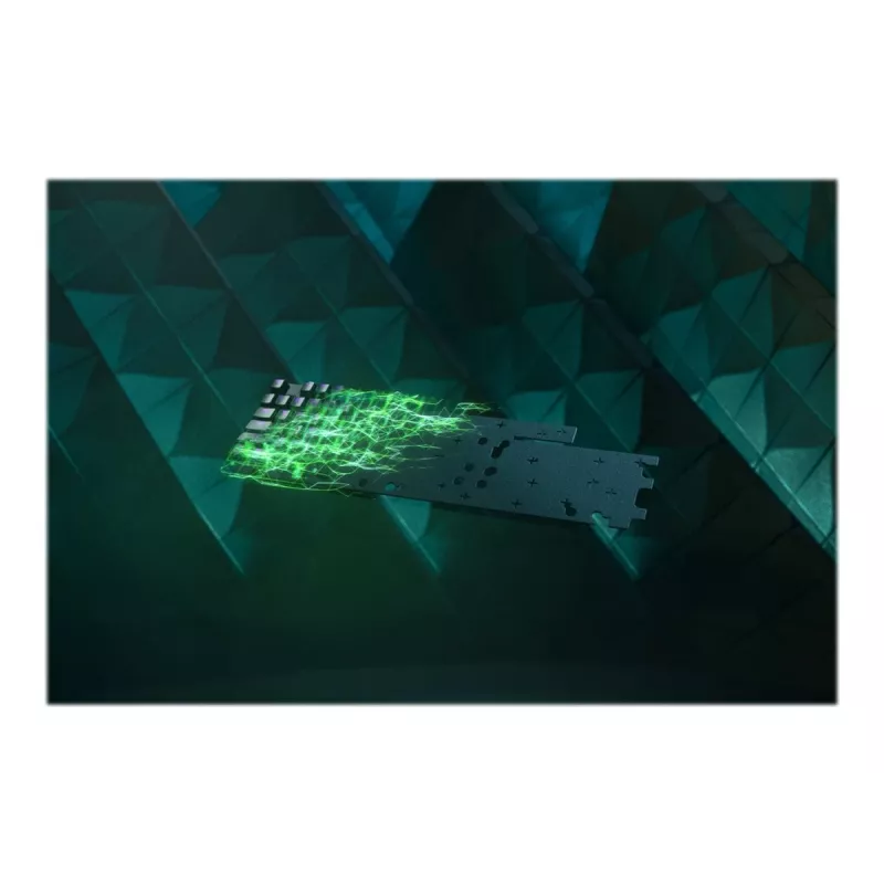 Kabelgebundene Gaming-Tastatur Razer Huntsman V2 — Klickige lila optische Schalter, RGB-LED
