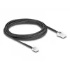 DeLOCK Telefonkabel RJ45-Stecker auf RJ11-Stecker schwarz 3 m