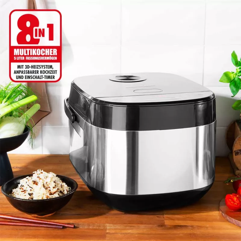 Gastroback Design Multicook Pro 5 L 790 W Schwarz Edelstahl
