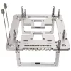 Mini-Banktischgehäuse Streacom BC1 Mini V2 silber — kompakter Open-Frame-Rahmen