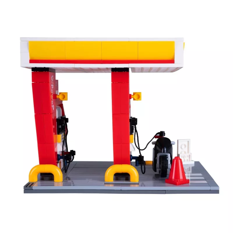 Tankstellenmodell Jamara CaDA Shell 402858 mit detailliertem Design