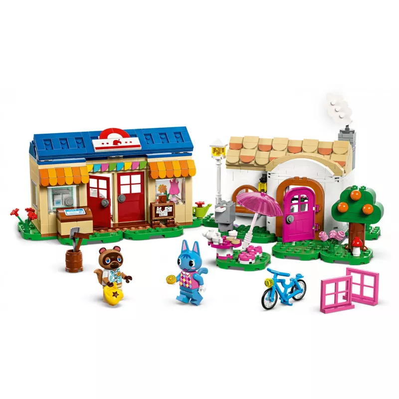 Konstruktionsspielzeug LEGO 77050 Animal Crossing Nooks Laden Sophies Haus Set – modulares Spielset