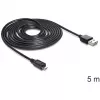 DeLOCK EASY-USB 2.0-A auf Micro-B Kabel 5m