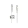 Belkin BOOSTCHARGE PRO Flex USB-Kabel 3 m USB 2.0 USB C Weiß (CAB011BT3MWH)