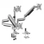 LogiLink BP0052 Monitorhalterung / Ständer 81,3 cm (32) Schreibtisch Metallic