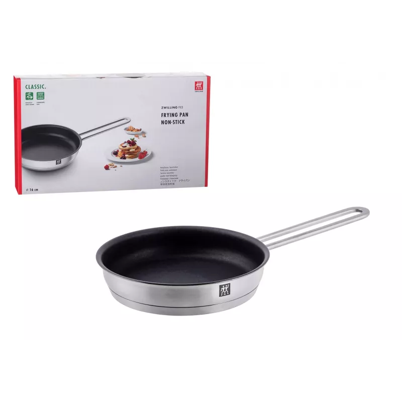 Allzweckpfanne ZWILLING Pico Rund 16 cm, Edelstahl, antihaftbeschichtet, backofen- und spülmaschinenfest