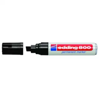 Permanentmarker Edding 800 Block Schwarz