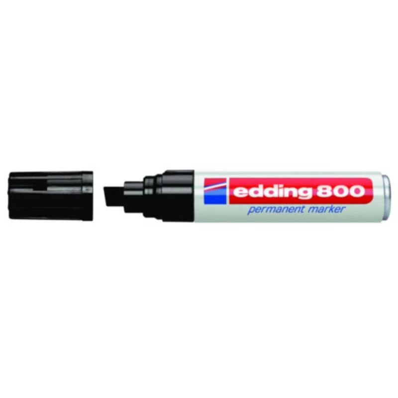 Permanentmarker Edding 800 Block Schwarz