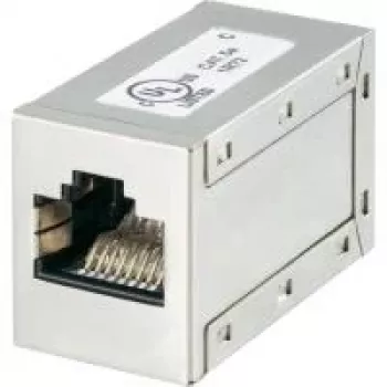 Ethernet RJ45 Adapter Renkforce CAT 5e 1x Buchse 1x RJ45 weiß