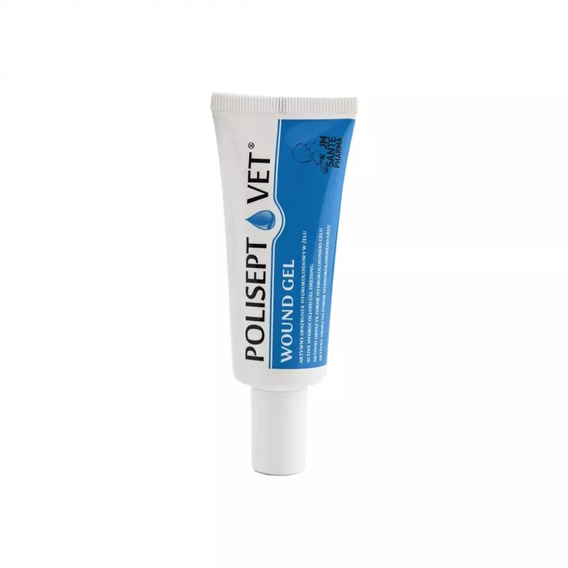 Wundgel JM Sante Polisept Vet 30 ml für Hunde und Katzen, Tube 30 ml, 50 g