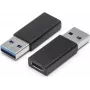 USB-A-auf-USB-C-Adapter ShiverPeaks 14-05032, USB 3.0, schwarz