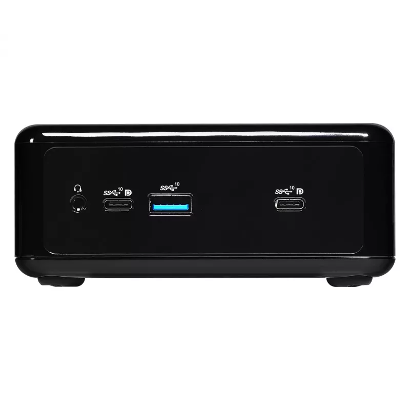 ASRock NUC BOX-1165G7 0,6L PC Schwarz i7-1165G7 4,7 GHz