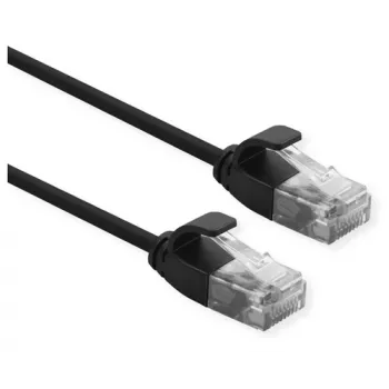 Netzwerkkabel ROLINE 21.15.3955 RJ-45 Cat6a 2 m Schwarz