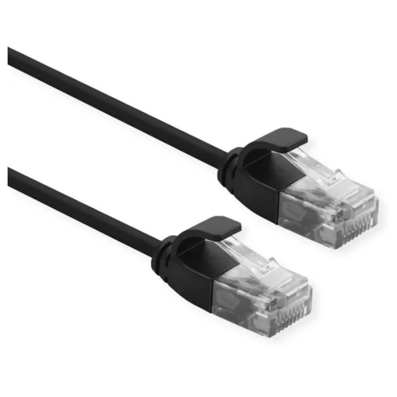 Netzwerkkabel ROLINE 21.15.3955 RJ-45 Cat6a 2 m Schwarz