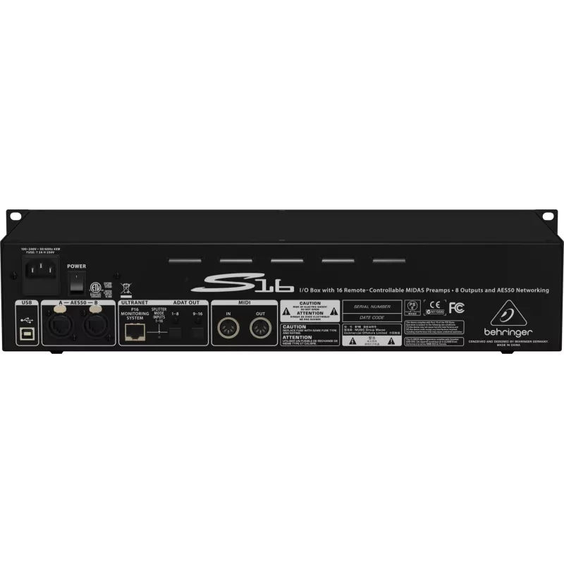 Behringer Digital Snake S16 Audiomodul