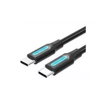 Kabel USB-C auf USB-C/1M Schwarz Cosbf Vention