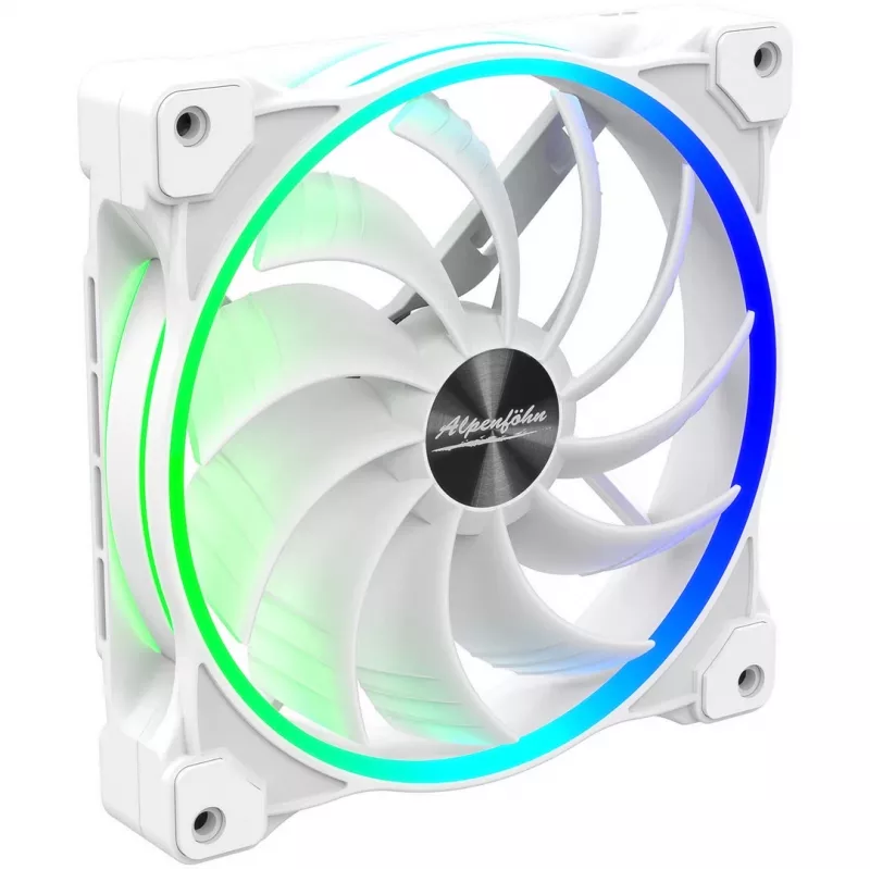 Alpenföhn Wing Boost 3 ARGB 140 mm Weiß 3er-Pack