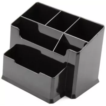 Federmäppchen Forpus, schwarz, leer, Fach 6 1005-005