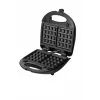 Blaupunkt SMS611 Sandwichmaker mit Antihaftbeschichtung, Grillfunktion, Toastfunktion, Kühlgriff-Gehäuse Schwarz, Silber (SMS611)