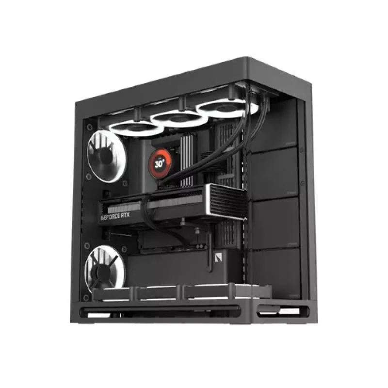 HAVN HS 420 Midi Tower Schwarz
