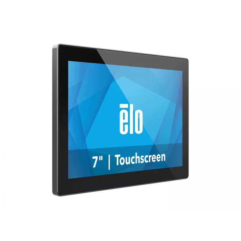 Elo 0704LS, 17,8 cm (7''), Projected Capacitive, 10 TP, USB-C, Kit, dunkelgrauer Touchmonitor, Anzeige-Diagonale: 17,8 cm (7''), Projected Capacitive, 10 Punkte, Auflösung: 1280 x 800 Pi