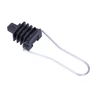 Extralink Glasfaserkabelhalterung 1F Maximaler Bündeldurchmesser 2,9 mm Schwarz Stahl