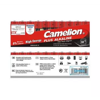 Einwegbatterie CAMELION LR6-SP10 AA Alkaline 1,5 V, 10 Stk., 49,8 mm x 1,41 cm, 24 g pro Stück