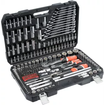 YATO YT-38841 1/4 inch, 3/8 inch, 1/2 inch Steckschlüsselsatz