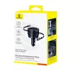 Auto-Ladegerät Baseus Enjoyment Max 60W mit USB‑C- und Lightning-Kabeln, Dual-Port-Schnellladung