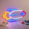 LED-Neonlicht MANTA SNL91MT Style RAKETA – dekoratives LED-Neonpaneel, Modell SNL91MT