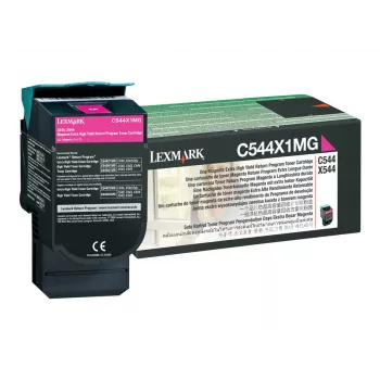 Toner Lexmark C544X1MG 6000 Seiten Magenta