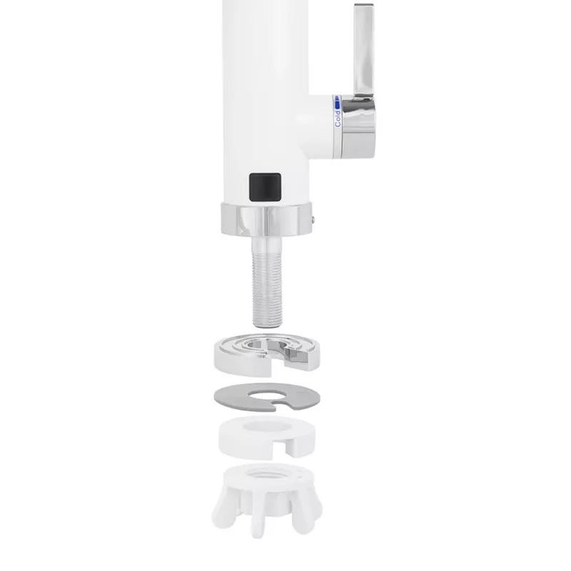 Durchlauferhitzer NOVEEN IWH460 4600W 220–240V, drucklos, Untertisch, 2,5 l/min, IPX4, LED-Anzeige