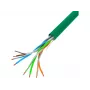 Netzwerkkabel LANBERG LCU5-10CC-0305-G U/UTP Cat5e 305 m Grün, 24 AWG, CCA, PVC-Mantel