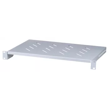 Rack shelf LANBERG AK-1004-S — 1U 19 Zoll grau, 483 mm Breite, 300 mm Tiefe, 25 kg Kapazität