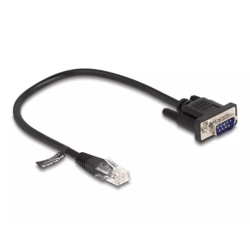 Netzwerkkabel DeLOCK 88008 Schwarz 0,3 m RJ-45