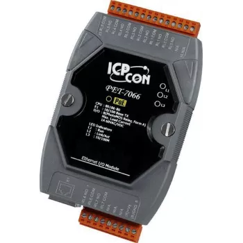 Ethernet-Switch MOXA PET-7066 CR 6-Port mit DIN-Schienen-Montage (MPN 50254)