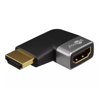 Pro Plus - HDMI - Winkeladapter 90° Vertikal - Schwarz