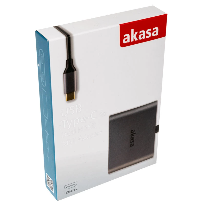USB-Grafikadapter Akasa AK-CBCA26-18BK