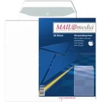 Versandtasche MAILmedia C4 selbstklebend 90 g/m², Gewicht 15,9 g
